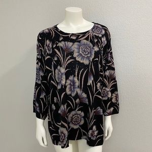 Rebecca Malone Floral Shirt